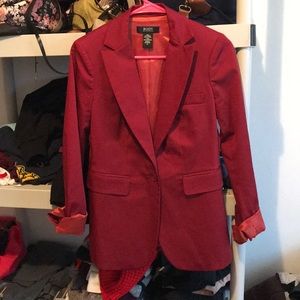 Red blazer